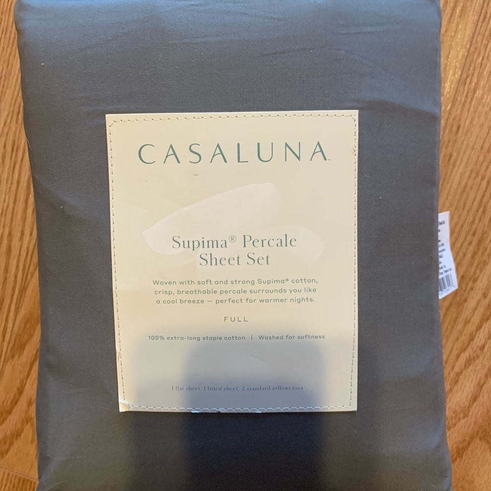 Casaluna full size sheet set